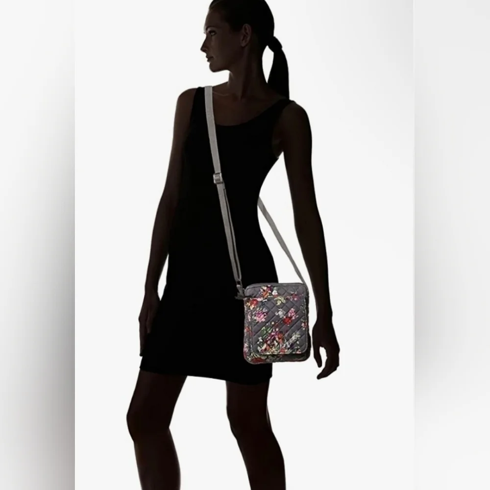 Vera Bradley Blooming Crossbody Bag Plus a Matching Wallet